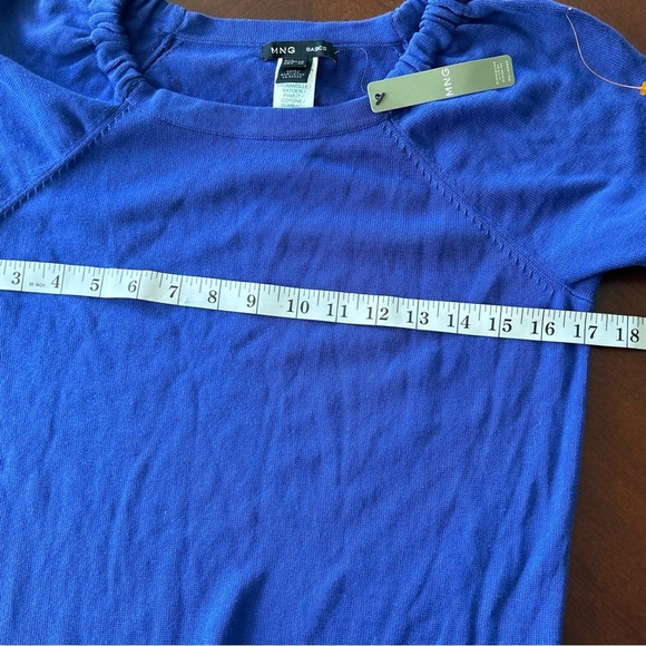 Mango | Off- Shoulder Short Sleeve Knit Dress - Picture 7 of 8